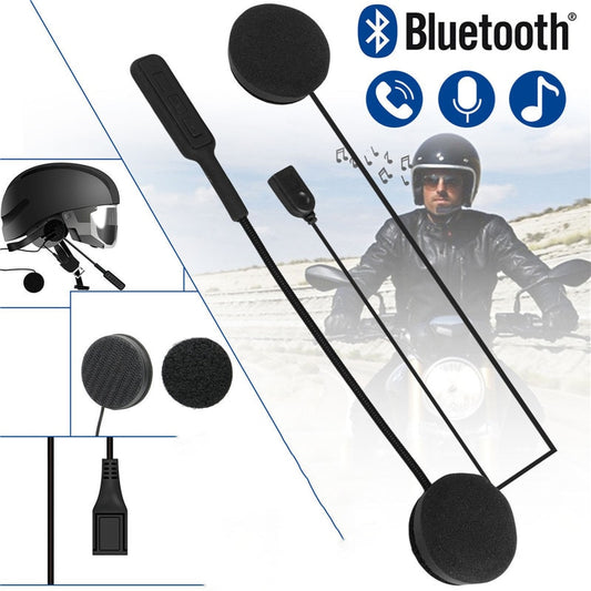 MH01 Motor Wireless Bluetooth Headset Motorcycle Helmet Earphone Headphone Dual Stereo Speaker Handsfree Music For MP3 MP4 phone